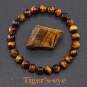 Handmade Bracelet Black Onyx Wealth & Luck gift