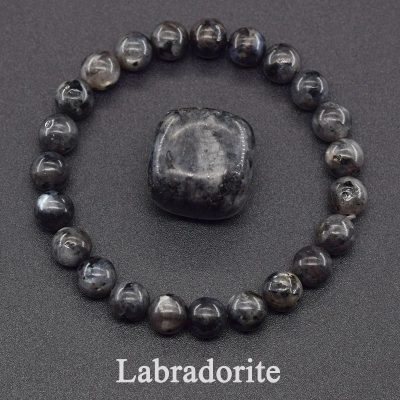 Handmade Bracelet Black Onyx Wealth & Luck gift