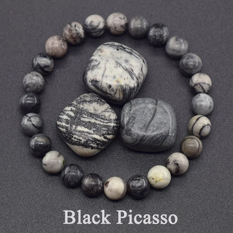Handmade Bracelet Black Onyx Wealth & Luck gift Handmade Bracelet Black Onyx Wealth & Luck gift
