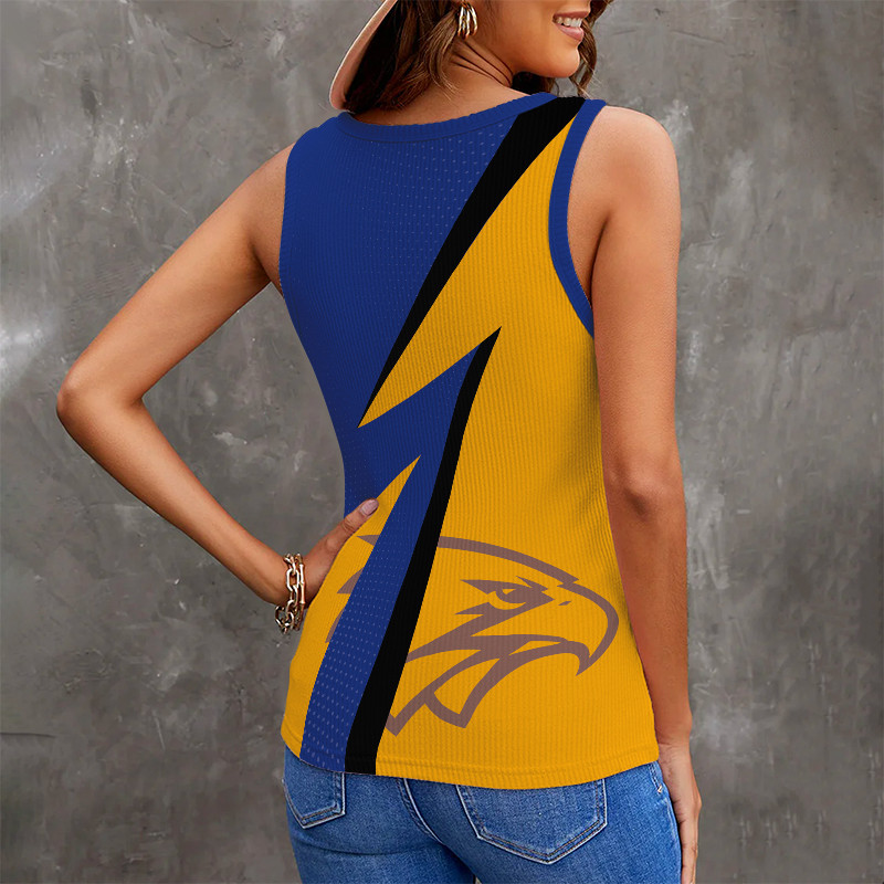 West Coast Eagles Ribbed Tanktop Personalized Limited Edition AFL Fan Gift West Coast Eagles Ribbed Tanktop Personalized Limited Edition AFL Fan Gift