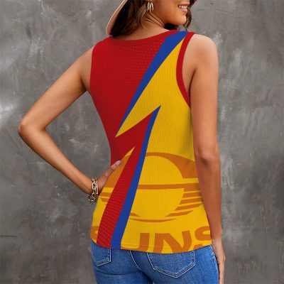 Gold Coast Suns Ribbed Tanktop Personalized Limited Edition AFL Fan Gift
