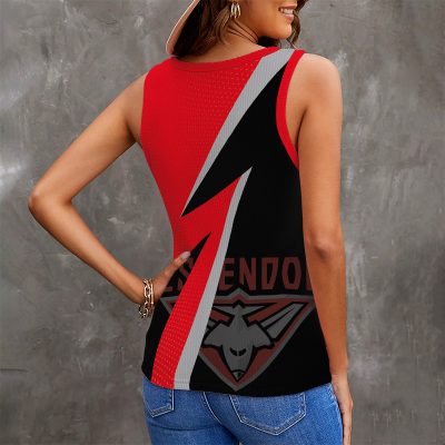 Essendon Bombers Ribbed Tanktop Personalized Limited Edition AFL Fan Gift