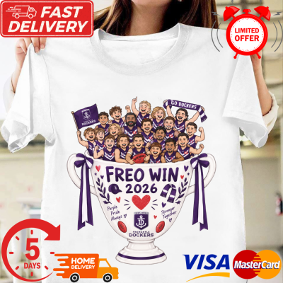 Fremantle Dockers Premiers Grand Final Tshirt for footy fans