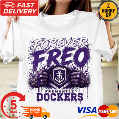 Fremantle Dockers 2026 Go Freo Grand Final Tshirt for footy fans