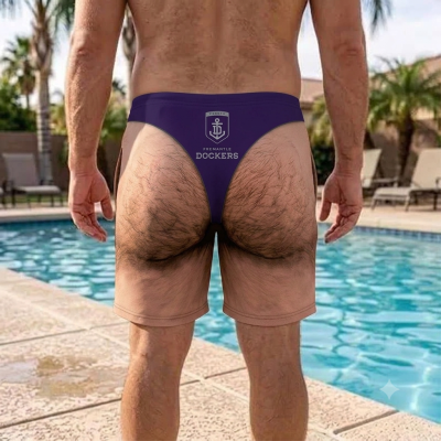 Fremantle Dokcers Custom name Funny Beach shorts logo team