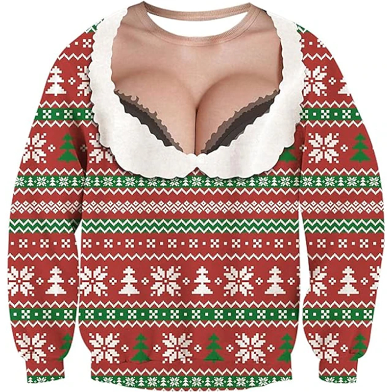 Funny Christmas Ugly Sweater Sexy Sweatshirt for men and women Funny Christmas Ugly Sweater Sexy Sweatshirt for men and women