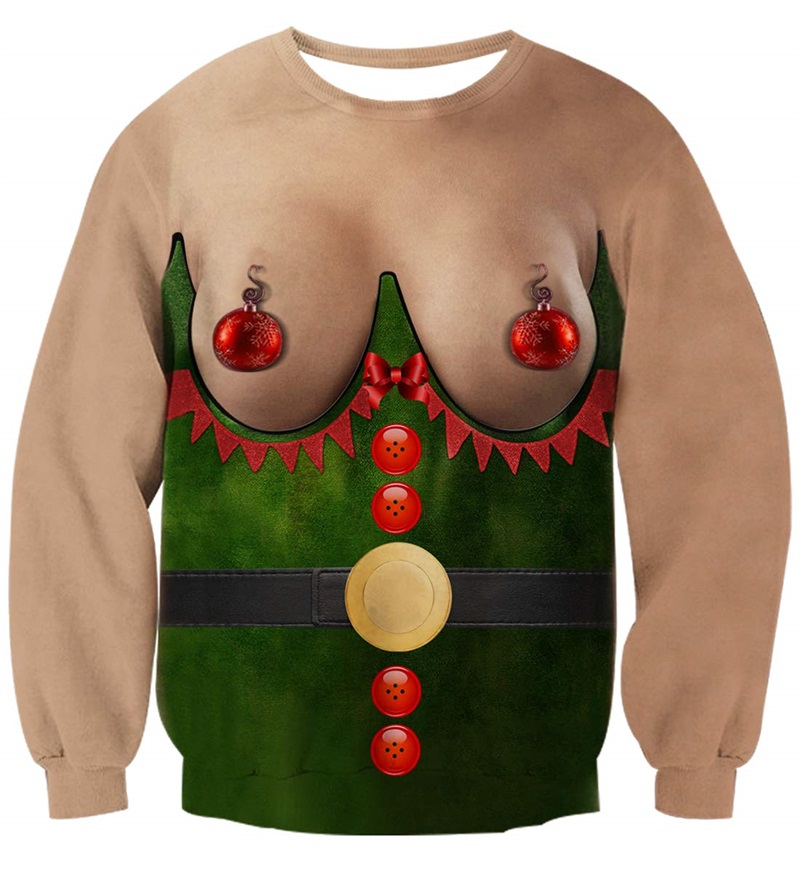 Funny Christmas Ugly Sweater Sexy Sweatshirt for men and women v9 Funny Christmas Ugly Sweater Sexy Sweatshirt for men and women v9