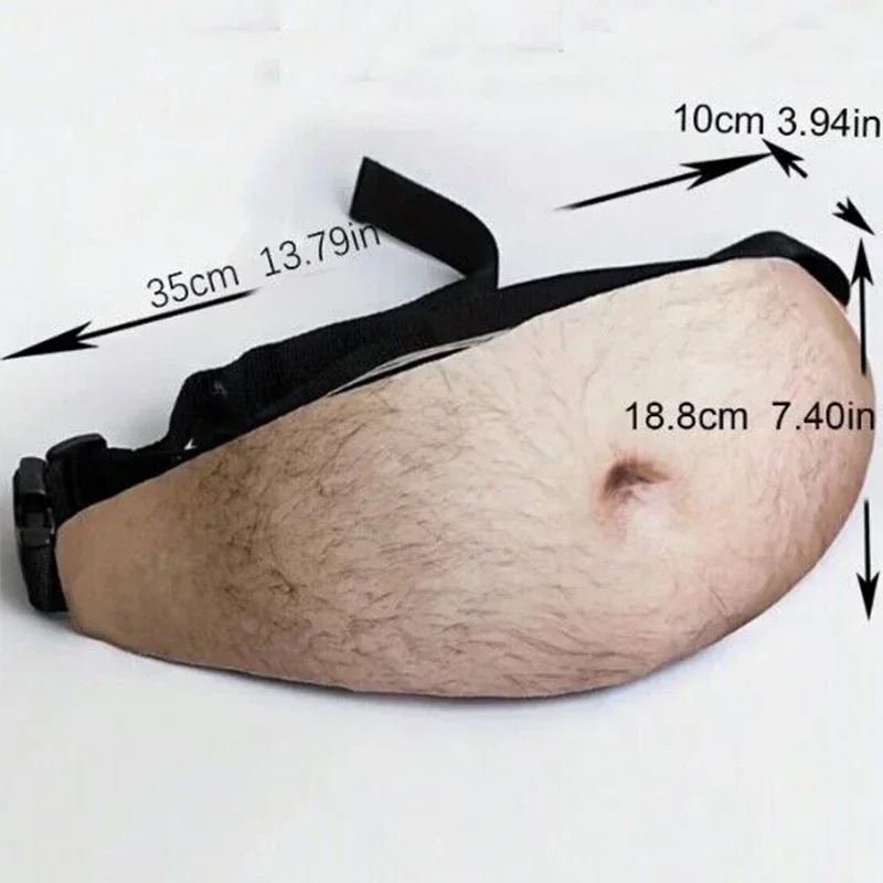 Fanny Pack for Men & Women, PU Leather Waist Bag with Adjustable Strap & Zipper Fanny Pack for Men & Women, PU Leather Waist Bag with Adjustable Strap & Zipper