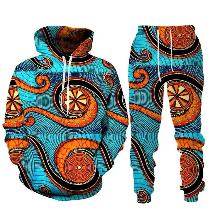Women’s Ethnic Tracksuit – 3D Print Sweatshirt Hoodie & Jogging Pants Women’s Ethnic Tracksuit – 3D Print Sweatshirt Hoodie & Jogging Pants